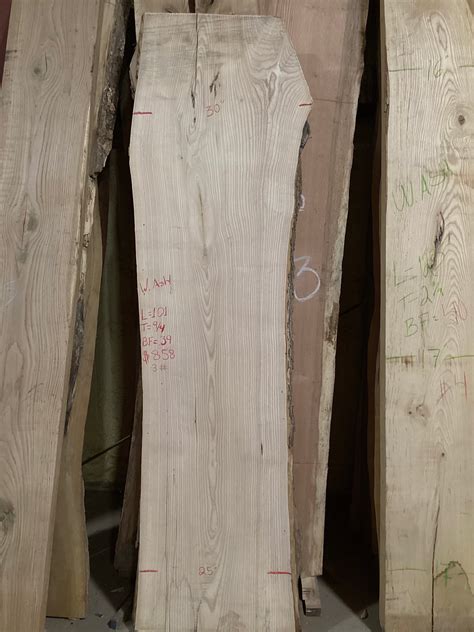 White Ash Slabs