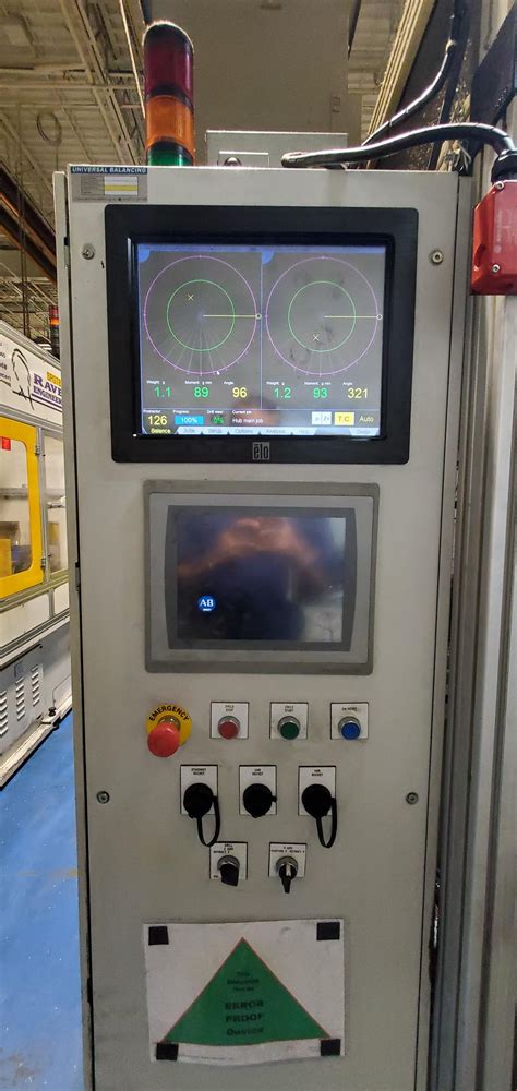 2018 Universal Balancing Ltd V10s Fa D Dynamic Balancing Machine
