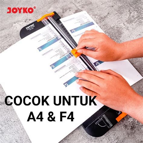 Jual Alat Tulis Kantor Atk Joyko Paper Cutter A Pemotong Kertas Pc