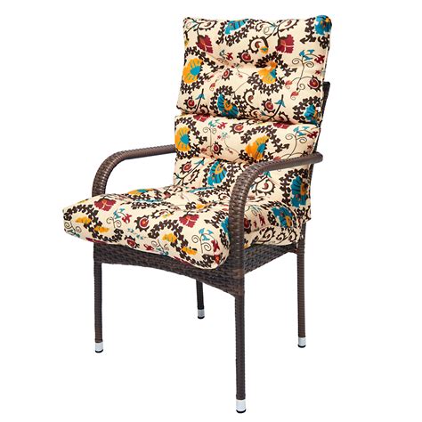 High Rebound One-Piece Chair Cushions for Outdoor Indoor Patio Garden