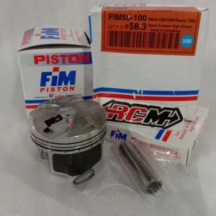 Jual PISTON SEHER SEKER KIT SET FIM55 SUPRA GT 150 R CBR 150 CB150R