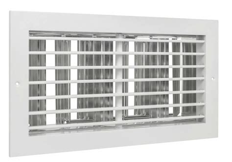 Вентиляционная решетка с регулятором воздуха алюминиевая АМР
