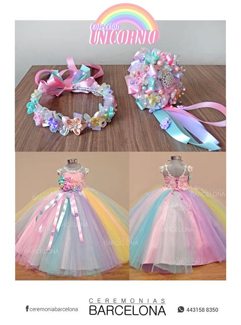 Vestido Unicornio Para Ni A Y Accesorios Fiestas De Cumplea Os