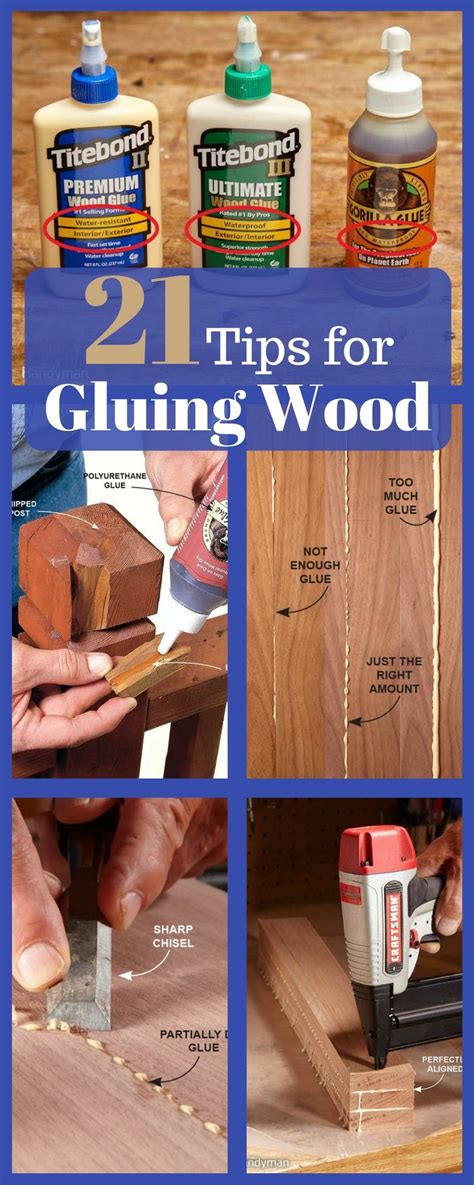 How to Glue Wood: Wood Glue Tips for an Easier Job | Easy woodworking ...