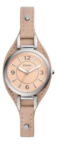 Reloj Fossil Carlie Mujer Color De La Correa Nude Color Del Bisel Nude Color Del Fondo Nude