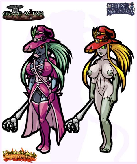 Grave Witch Standard Game Sprite By Phoenixignis Hentai Foundry