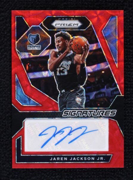 2023 24 Panini Prizm Signatures Choice Prizm SIG JJJ Jaren Jackson