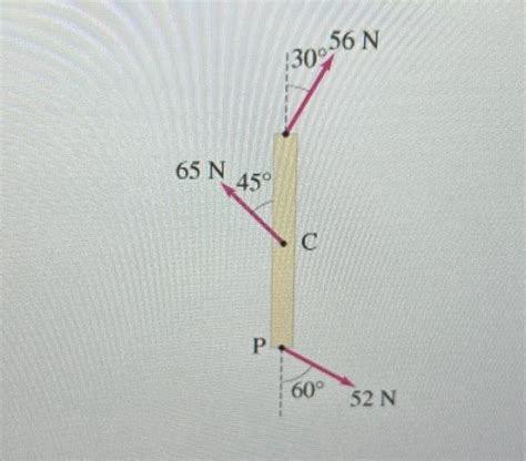 Solved Determine The Net Torque On The 2 0 M Long Uniform Chegg