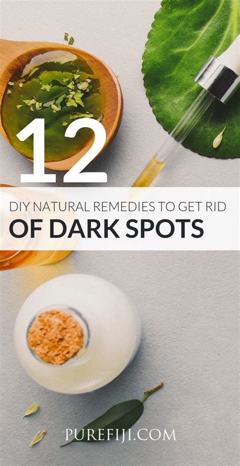 12 diy natural remedies how to get rid of dark spots on face – Artofit