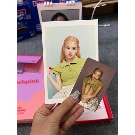 Photocard BLACKPINK Welcoming Collection 2022 Thẻ bo góc BLACKPINK