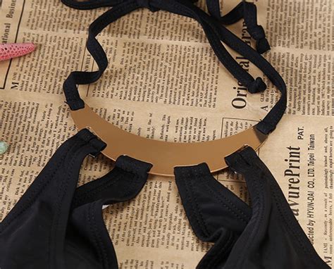 Cut Out Strap Push Up Bikini Set On Luulla