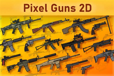 Pixel Guns 2d 2d Characters Unity Asset Store