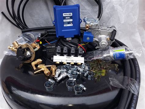 Купить Комплект ГБО 4 поколения Yota Blue/Tomasetto Alaska/форсунки ...