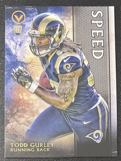 Todd Gurley 2015 Topps Valor ROOKIE Speed 181 St Louis Rams EBay