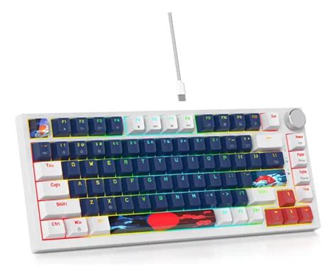 Teclado Mecnico Rgb Con Pads Absorbentes Hot Swap Meses Sin Inter S