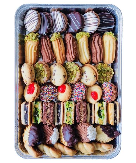 Assorted Cookies Medium Tray Farhat Sweets