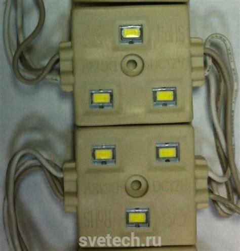 Светодиодные модули - «Акцент» материалы для наружной рекламы