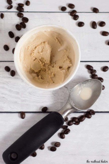 Cold Brew Coffee Ice Cream Recipe by The Redhead Baker