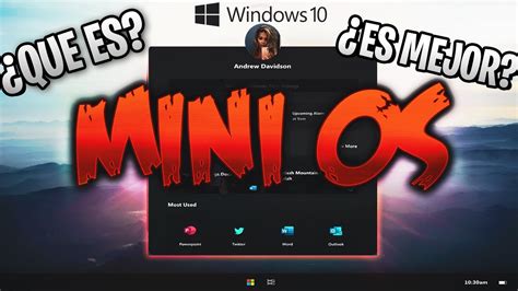 Prueba El Windows Minios Para Pc De Pocos Recursos Youtube