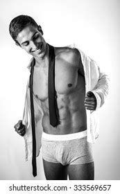 Man Naked Torso Tie Images Stock Photos Vectors Shutterstock