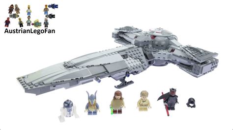 Lego Star Wars 75096 Sith Infiltrator™ - Lego Speed Build Review - YouTube
