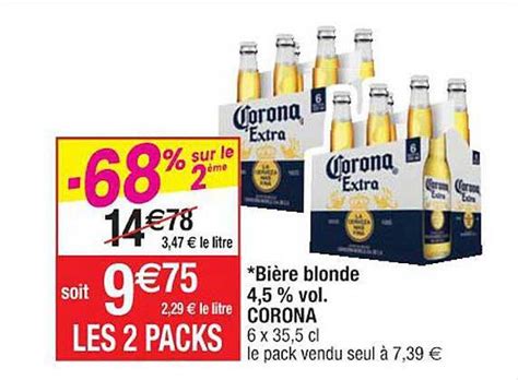 Promo Bi Re Blonde Vol Corona Chez Cora