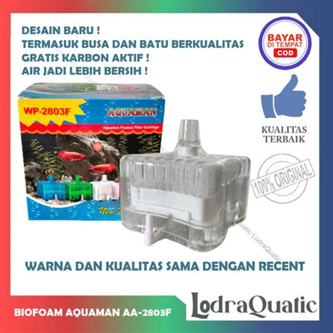 Jual Filter Catridge Aquarium Recent Aa F Filter Aquarium Bio Foam