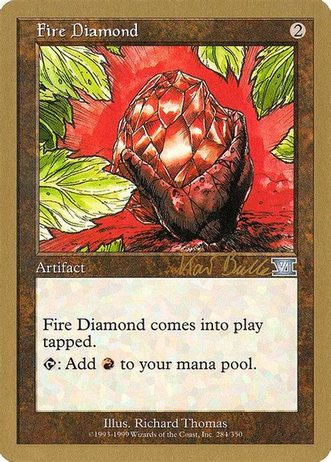 【金枠】《緋色のダイアモンドfire Diamond》 Wc99 茶u Kai Budde 日本最大級 Mtg通販サイト「晴れる屋」