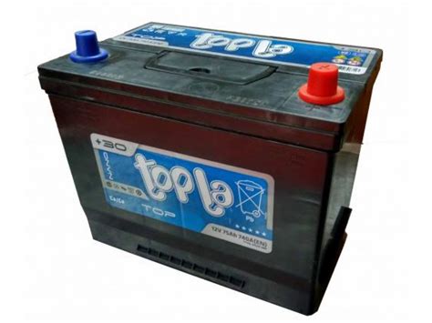 Купить автомобильный аккумулятор Topla 75 Ач в Москве по цене 6 100 руб.