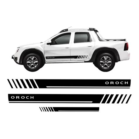 Adesivo Faixa Lateral Renault Duster Oroch Acess Rios Personalizado