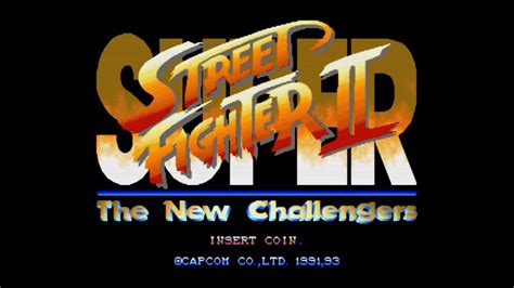 Super Street Fighter 2 The New Challengers Arcade Mame Demo