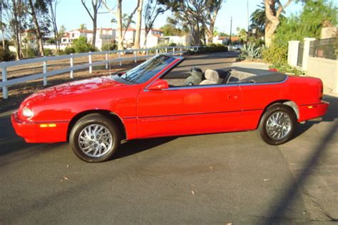 1994 Chrysler LeBaron GTC Convertible / 33,205 ORIGINAL miles!! for ...