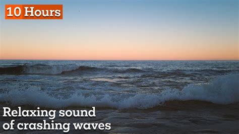 Hours Of Crashing Ocean Waves Ocean Sounds For Deep Sleep