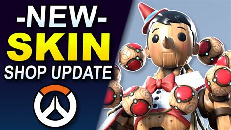 New Pinocchio Zenyatta Skin In Shop Overwatch 2 News Youtube