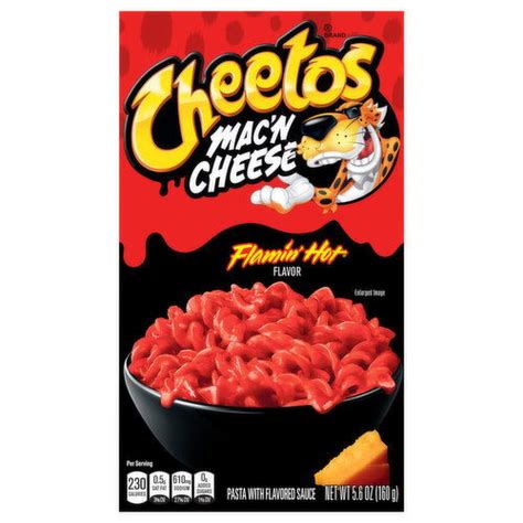 Cheetos Mac N Cheese Flamin Hot Flavor Super Foods