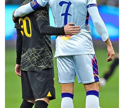 Lionel Messi shares snaps of himself exchanging hugs with rival ...