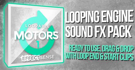 Introducing New SFX Library Series: Loopable Sound Effects | Effect ...