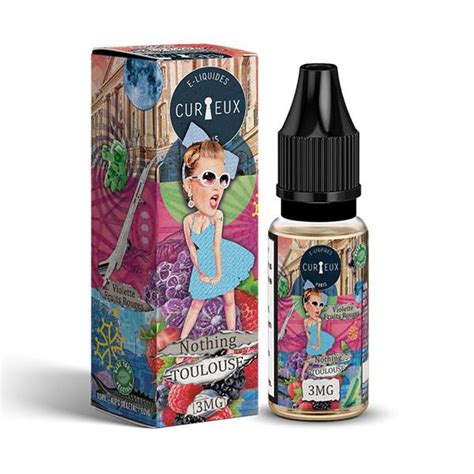 E Liquid Nothing Toulouse Hexagone Curieux Violet And Red Fruit E