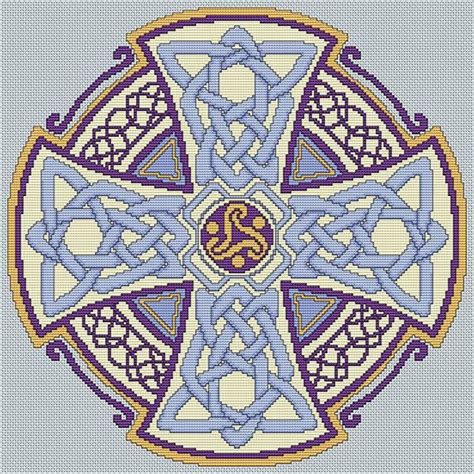 Artists Alley Celtic Circle Cross Cross Stitch Pattern In 2024