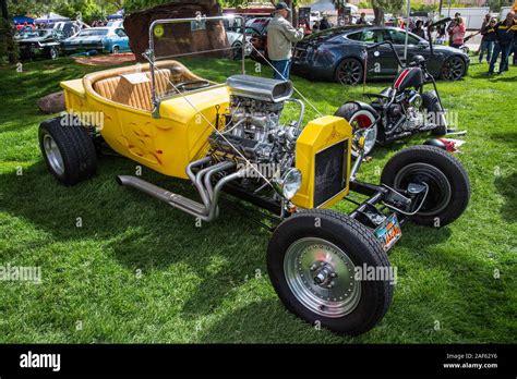 A 1923 T Bucket Hot Rod Built On A Heavily Modified Ford Model T Body