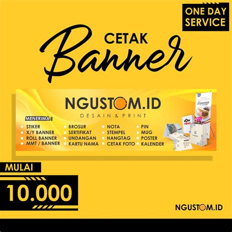 Jual Cetak Banner Spanduk Fronlite Free Desain Bahan Flexy Gr Mmt