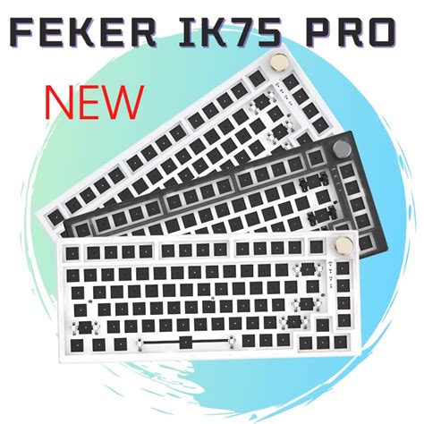 Feker Ik Pro Kit Wireless Mode Hot Swap Mechanical Keyboard Rgb Compatiable With For Cherry