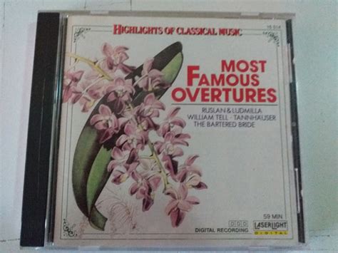 Cd Most Famous Overtures Varios Interpretes Cuotas Sin Interés