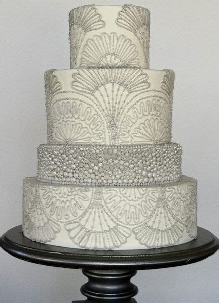 67 Art Deco Wedding Cakes Ideas Art Deco Wedding Wedding Cakes Art