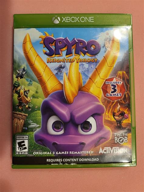 Spyro Reignited Trilogy Xbox One Complete In Box Evocative Games