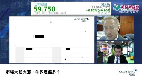 【師傅講港股】2023年5月22日 星期一｜科技股帶領港股短線反彈 快手業績前做好 業績之後如何部署？電力股當炒｜瑞信何啟聰 黃瑋傑黃師傅 朱明亮 Youtube