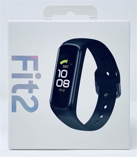 Samsung Galaxy Fit 2 Bluetooth Fitness Tracking Smart Band – Black ...
