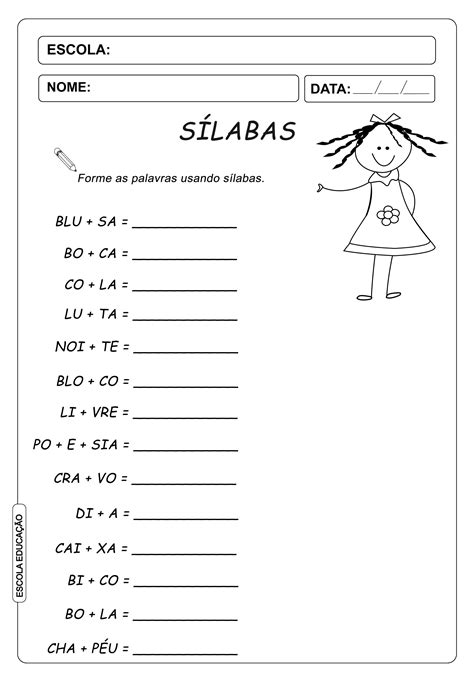 Atividades De Alfabetização E Letramento Eja Para Imprimir