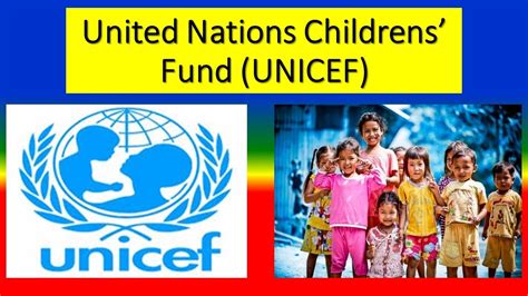 United Nations Children's Fund - UNICEF - United Nations Children's Fund - Role , function ... - YouTube
