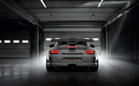 2011 White Porsche 911 GT3 RS 4.0 Wallpapers